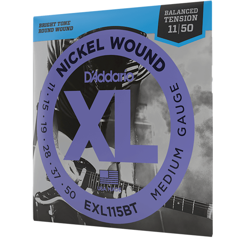 D'addario EXL115BT Nickel (.11-.50) Medium - Balanced Tension - Image 2