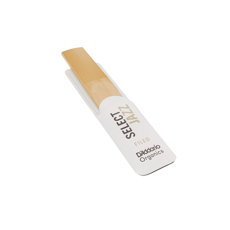 D'addario Organic Select Jazz Filed Alto Saxophone Reeds - 3 Soft - 10 Pack - Image 4