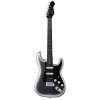 MOOER MCS10 Pro Electric Guitar - HSS - Dark Silver