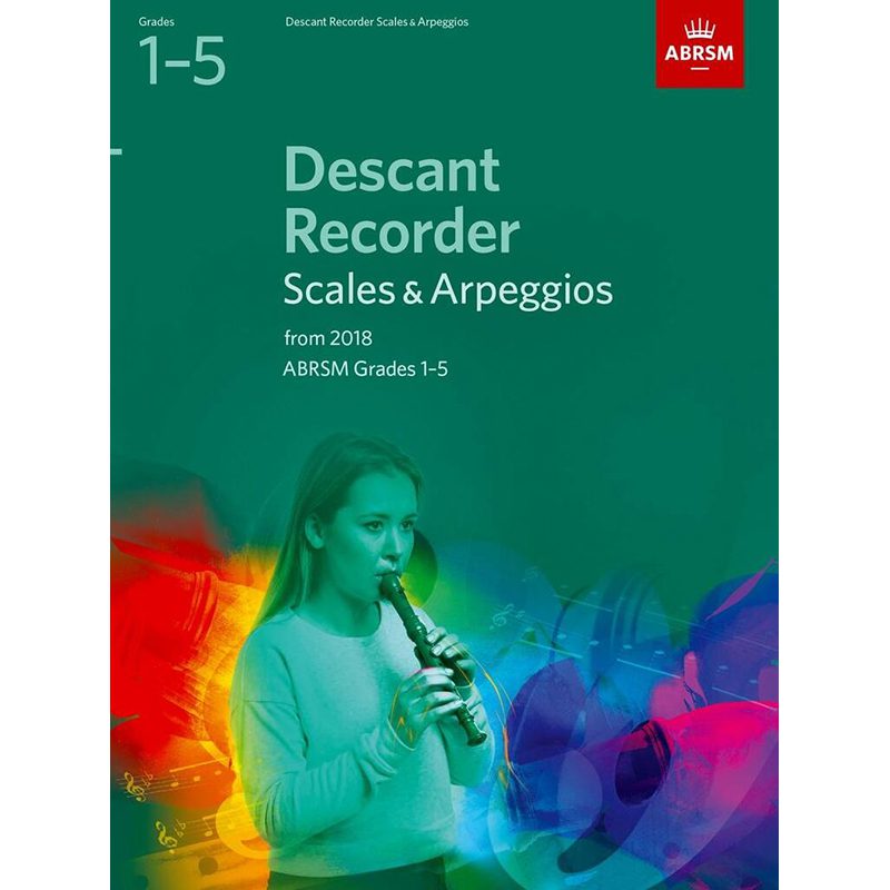 ABRSM - Descant Recorder - Scales + Arpeggios - Grades 1-5