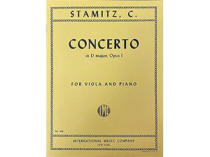 Stamitz - Concerto In D Major - Viola + Piano