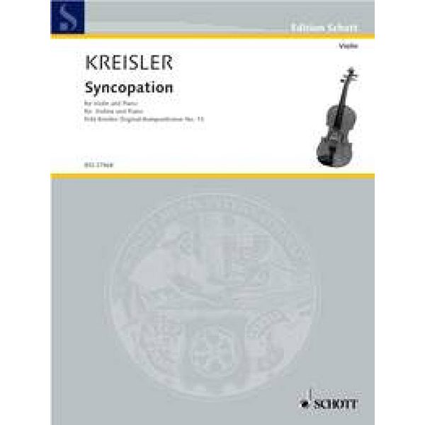 Kreisler - Syncopation