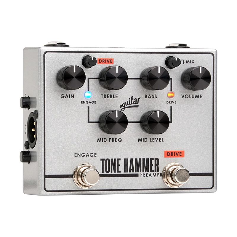 Aguilar Tone Hammer Preamp Pedal - Compact Preamp/D.I. - Image 5