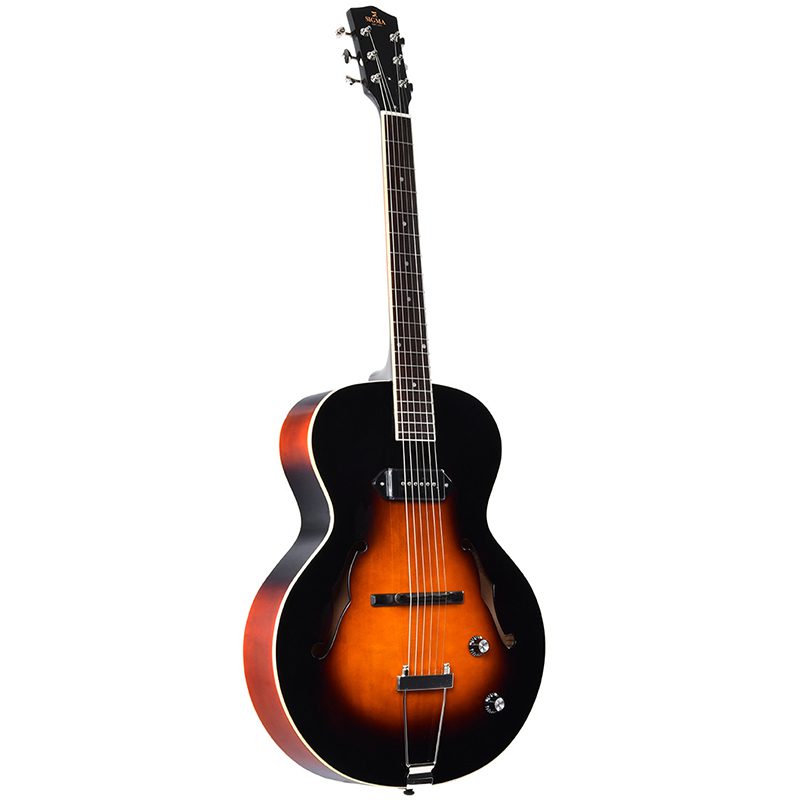 Sigma ATA-100E - Archtop Hollowbody - Vintage Sunburst