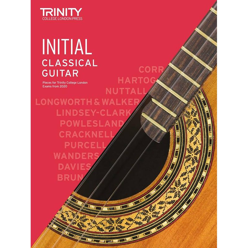 Trinity College London - Classical Guitar Exam Pieces - 2020-2023 - Initial