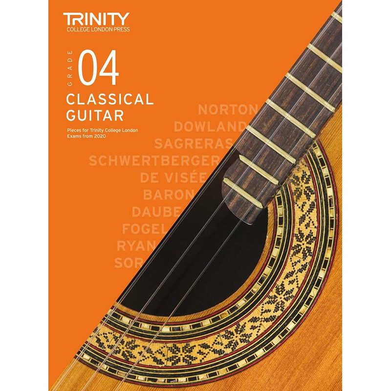 Trinity College London - Classical Guitar Exam Pieces - 2020-2023 - Grade 4