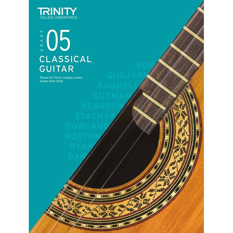 Trinity College London - Classical Guitar Exam Pieces - 2020-2023 - Grade 5