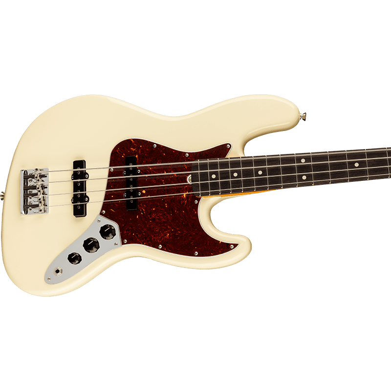 Fender American Professional II Jazz Bass - RW - Olympic White - Image 5