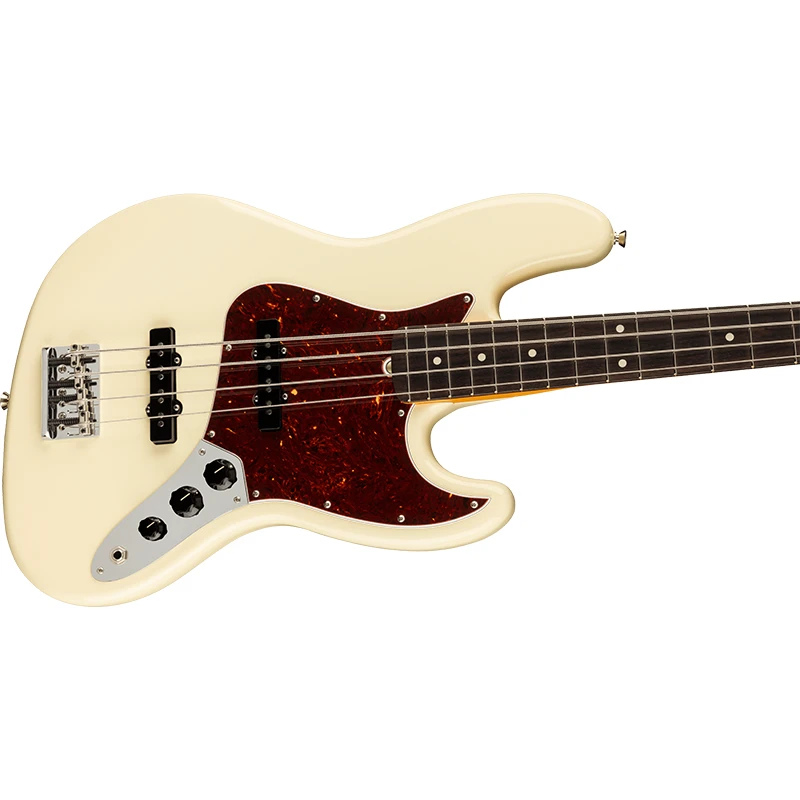 Fender American Professional II Jazz Bass - RW - Olympic White - Image 5