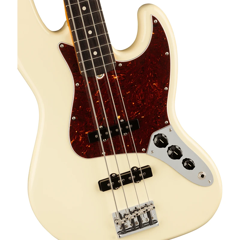 Fender American Professional II Jazz Bass - RW - Olympic White - Image 3