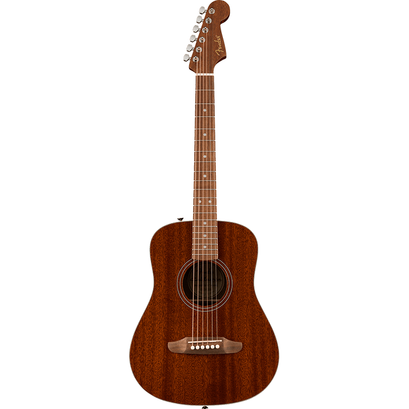 Fender California Standard Mini w/Bag - Natural Sapele - Image 4
