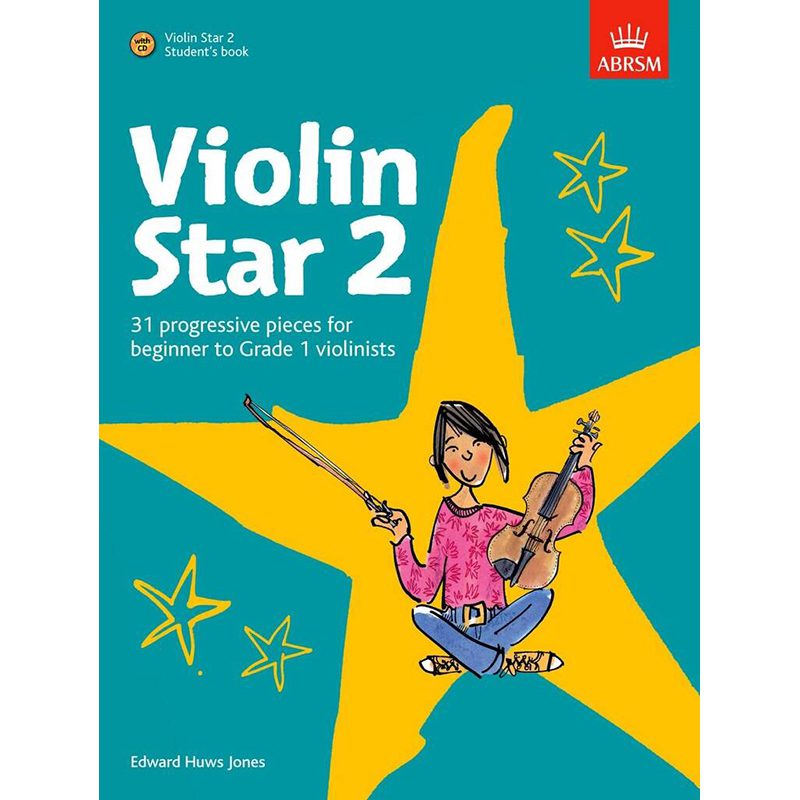 ABRSM - Violin Star - Book 2 - Students Book - Audio Included- Edward Huws Jones