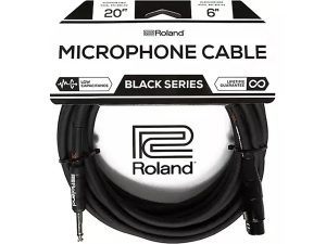 Roland RMC-B20-Hiz XLR-Jack High-Impedance Microphone Cable - 20ft/6m