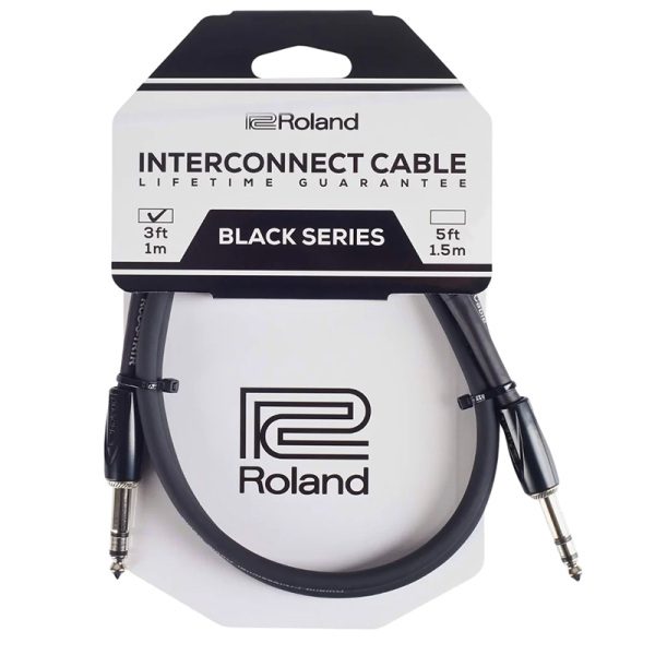 Roland RCC-3-TRTR - TRS/Stereo Cable - 3ft/1m - promusica.ie
