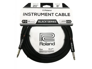 Roland Black Series - RIC-B20 - 20ft/6m Instrument Cable