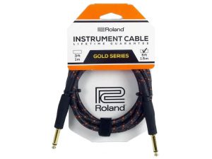 Roland Gold Series - RIC-G5 - 1.5m/5ft Instrument Cable - Straight