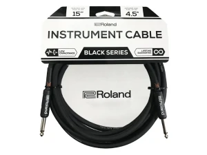 Roland Black Series - RIC-B15 - 15ft/4.5m Instrument Cable