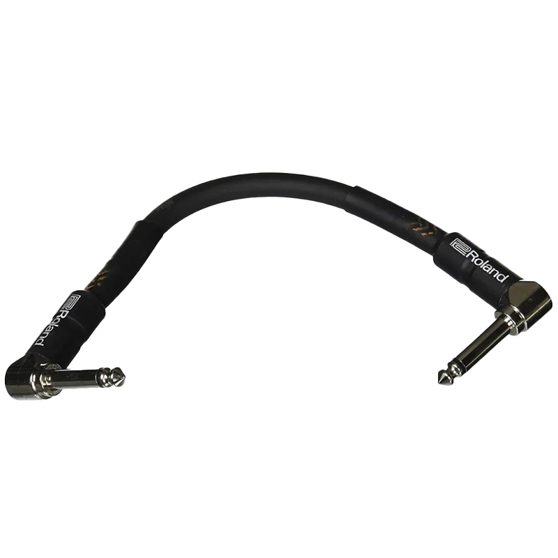 Roland Black Series - RIC-BPC - 15cm/6-Inch Instrument Patch Cable