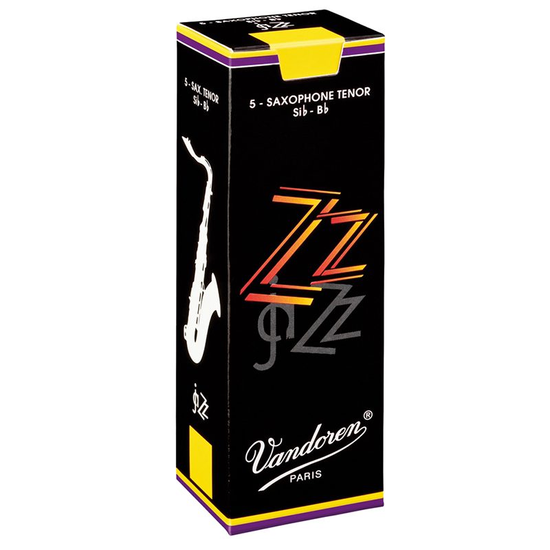 Vandoren ZZ Tenor Saxophone Reeds - Size 2.5 - Pack Of 5