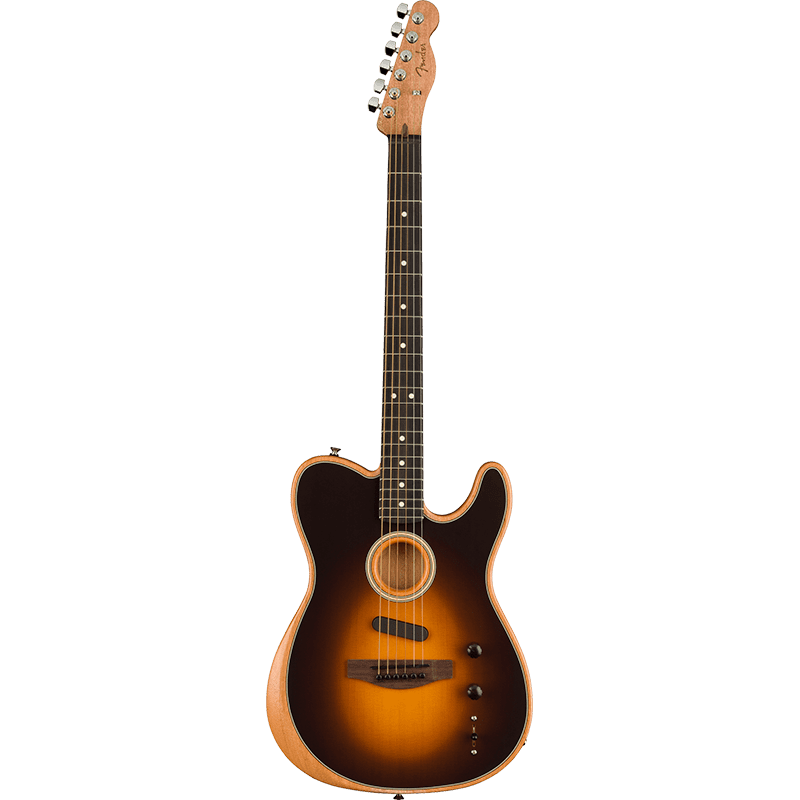 Fender Acoustasonic Player Telecaster - Shadow Burst - Image 4