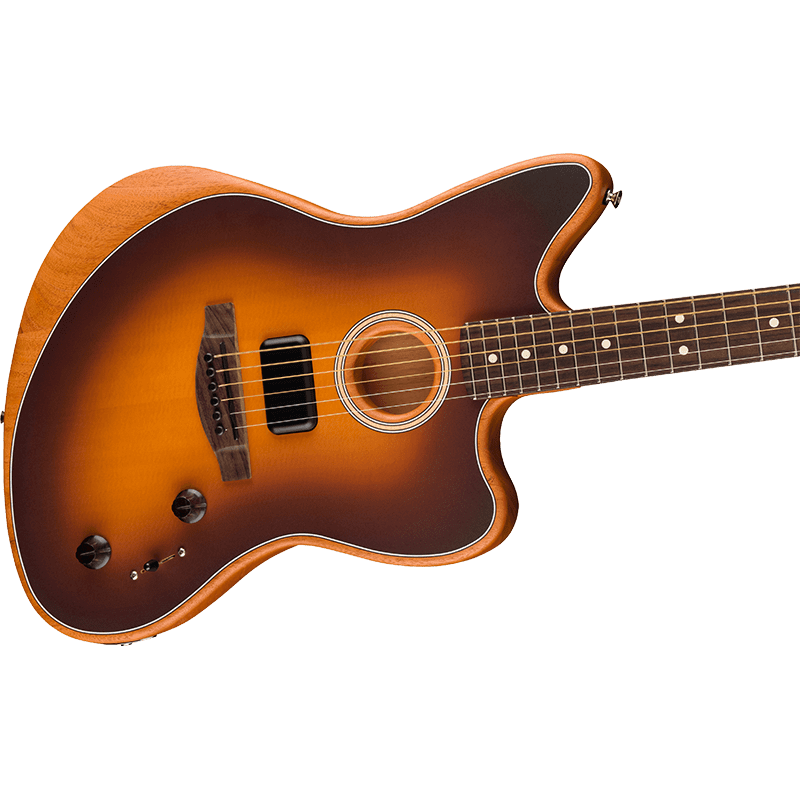 Fender Acoustasonic Player Jazzmaster - 2 Colour Sunburst - Image 7