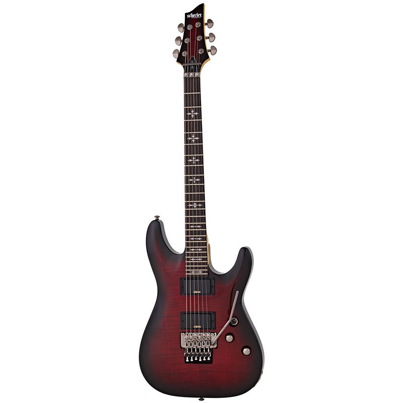 Schecter Demon 6 FR - Crimson Red Burst