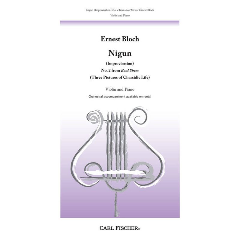 Ernest Bloch - Nigun - Violin And Piano