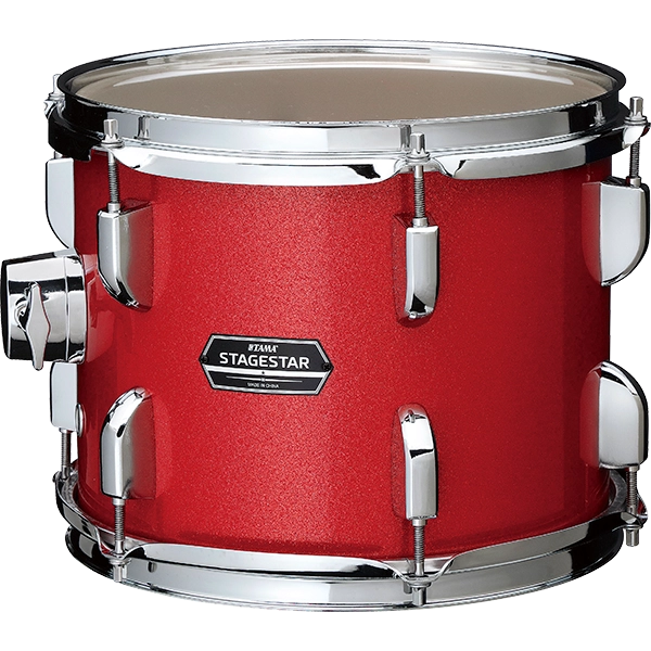 Tama Stagestar 20" 5-Piece Drum Kit w Zildjian Cymbals - Candy Red Sparkle - Image 3