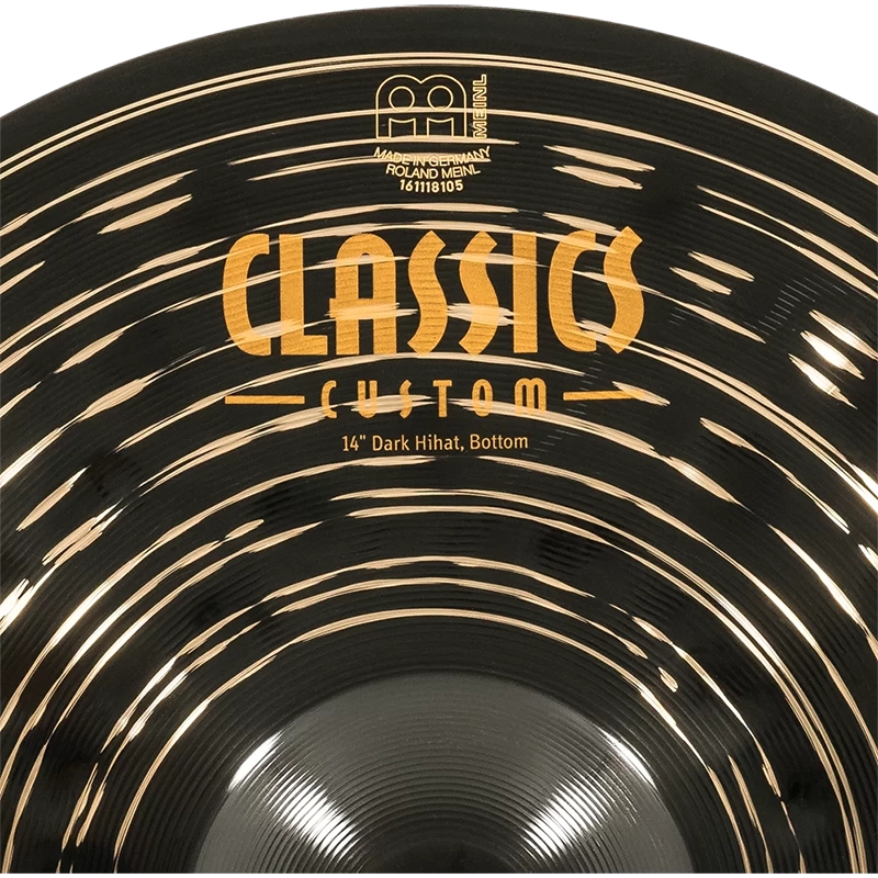 Meinl Cymbals - 14" Classics Custom Dark Hi-Hats - Image 3