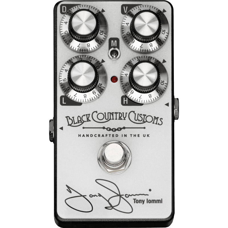 Laney Black County Customs - TI-Boost - Tony Iommi Signature Boost Pedal