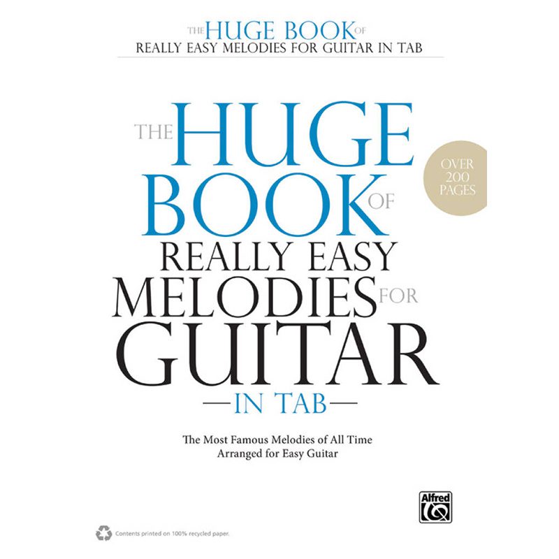 Huge Book Of Really Easy Melodies For Guitar TAB