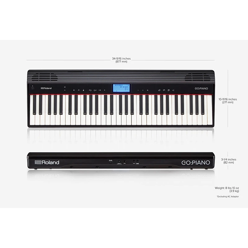 Roland GO:PIANO 61 - Digital Piano w/Keyboard Stand - Image 7