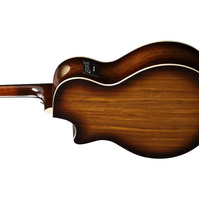 Ibanez AE160 - Electro-Acoustic - Vintage Mahogany Sunburst High Gloss - Image 5