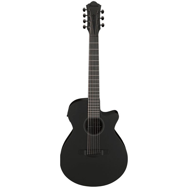 Ibanez AEG721 - 7 String Electro-Acoustic - Black Out