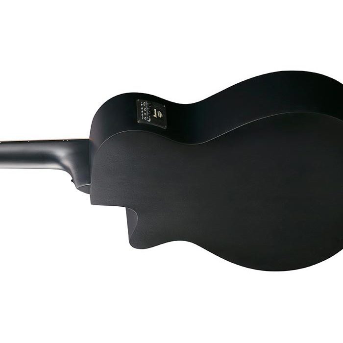Ibanez AEG721 - 7 String Electro-Acoustic - Black Out - Image 3