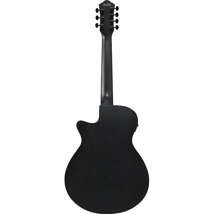 Ibanez AEG721 - 7 String Electro-Acoustic - Black Out - Image 5