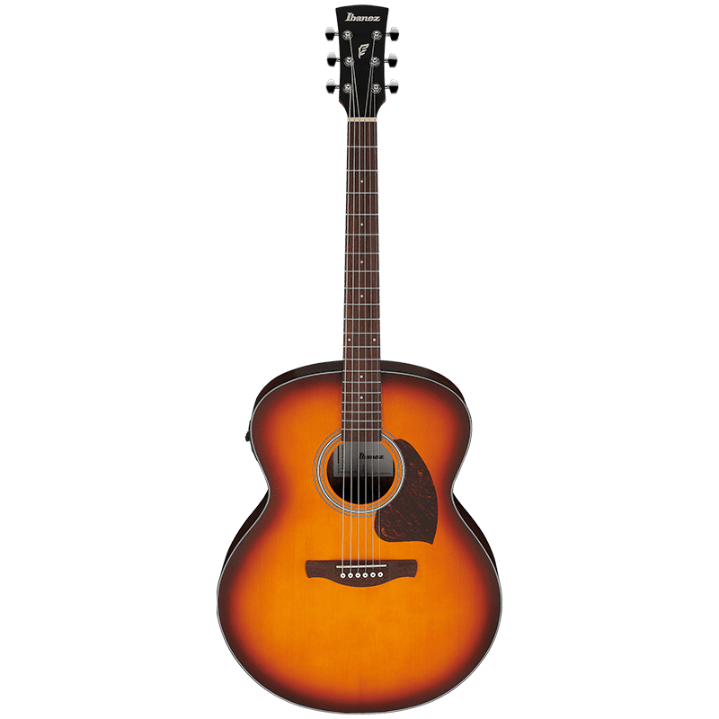 Ibanez PJ50E - Electro Acoustic - Open Pore Vintage Amber Sunburst - Image 2