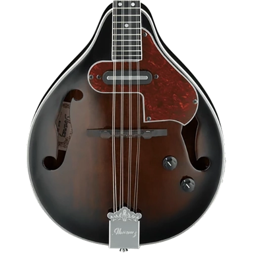 Ibanez M510E - Electro-Acoustic Mandolin - Dark Violin Sunburst - Image 2