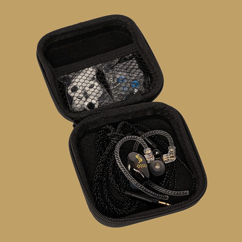 Stagg SPM-435 4-Driver In Ear Monitors - Black/Gold - Image 7