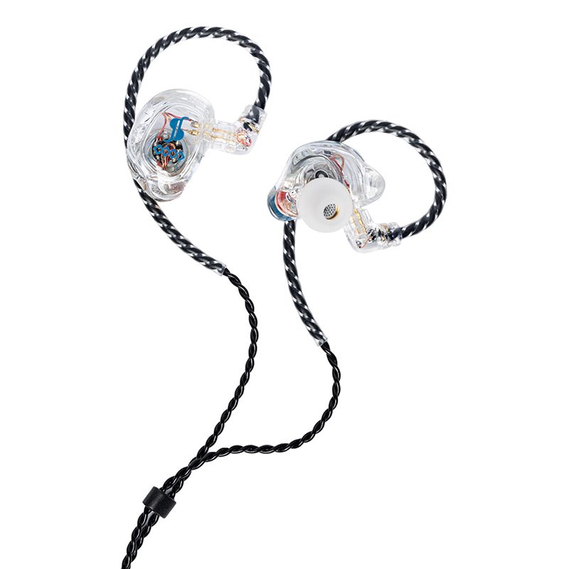 Stagg SPM-435 4-Driver In Ear Monitors - Transparent - Image 4