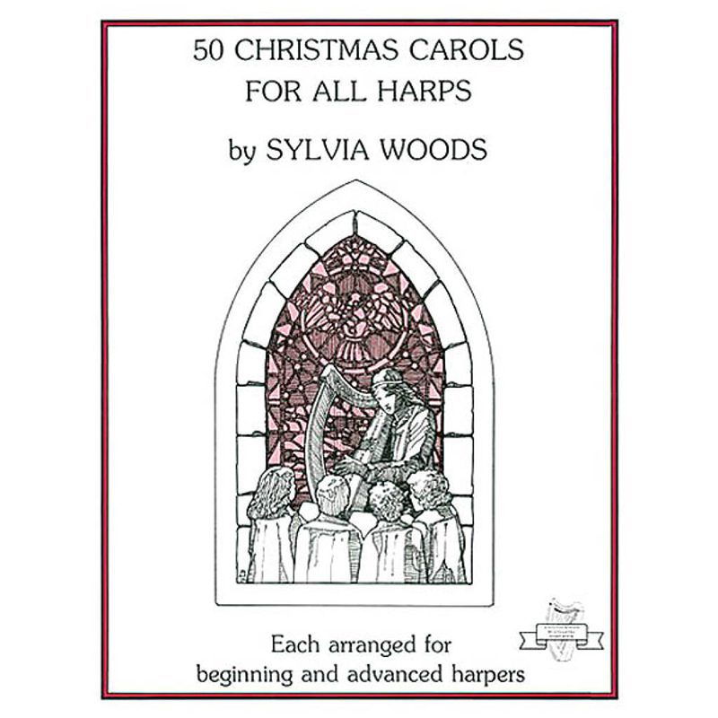 50 Christmas Carols For All Harps - Sylvia Woods