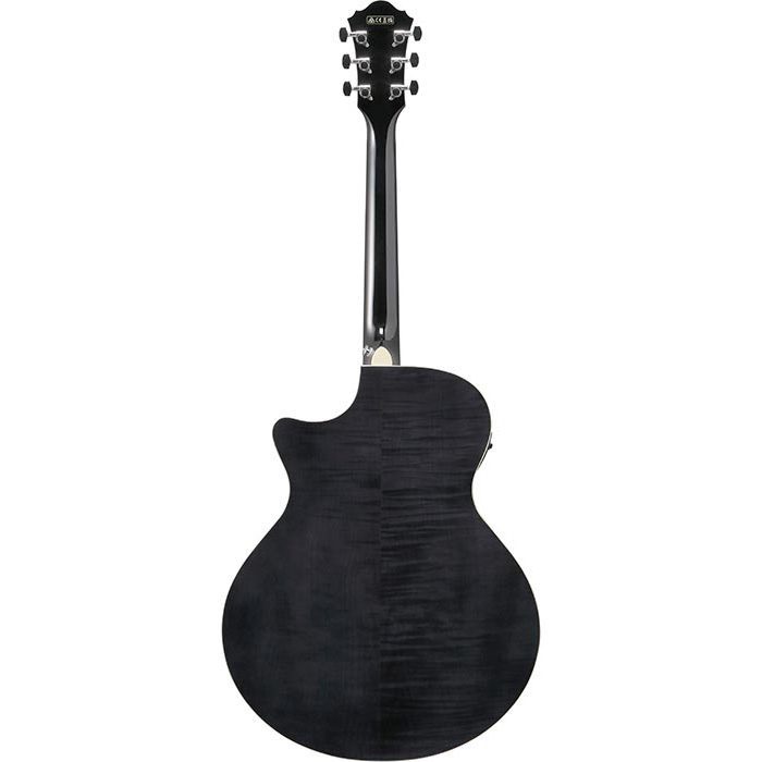 Ibanez AE170 - Electro-Acoustic - Transparent Black High Gloss - Image 4