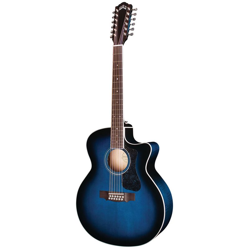 Guild Westerly F-2512CE - Dark Blue Burst