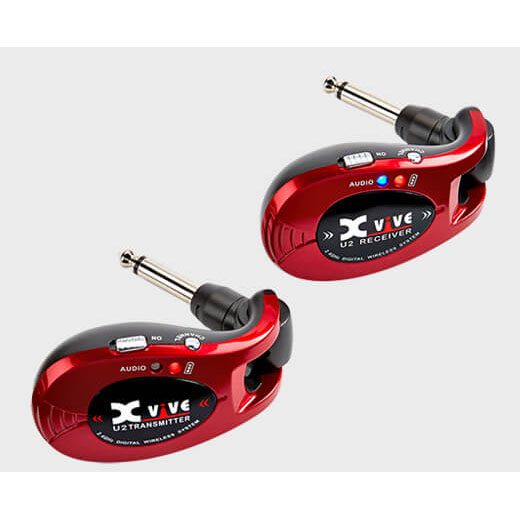Xvive U2 Wireless Guitar System - Red