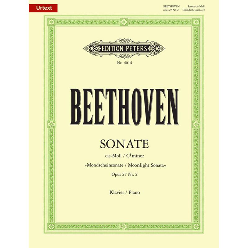 Beethoven - Sonata No.14 Op.27 In C Sharp - Moonlight Sonata