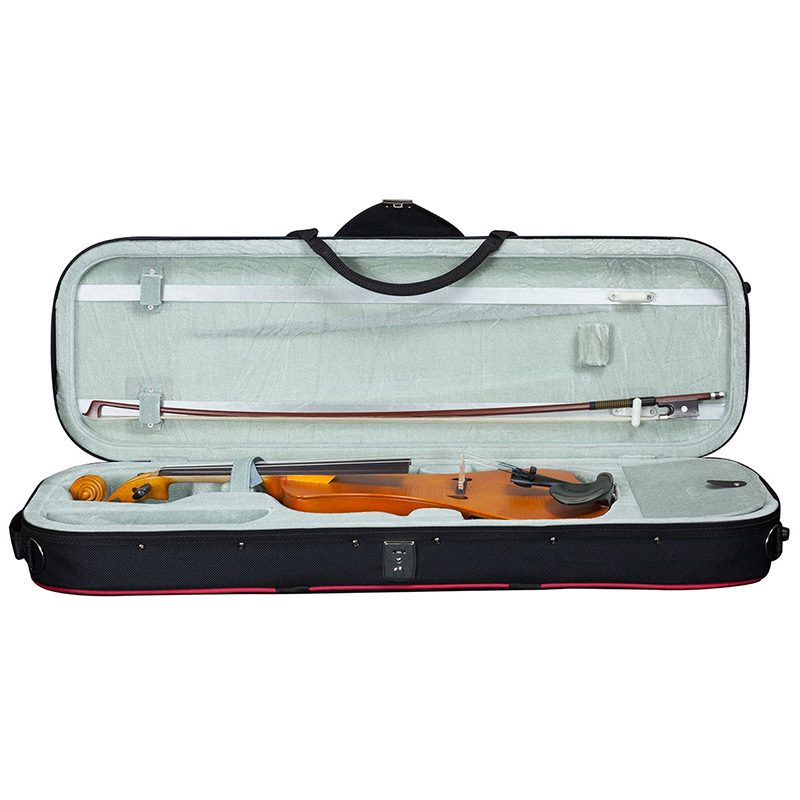 Hidersine HEV2 Electric Violin - Flamed Maple - Image 6