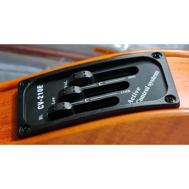 Hidersine HEV2 Electric Violin - Flamed Maple - Image 2