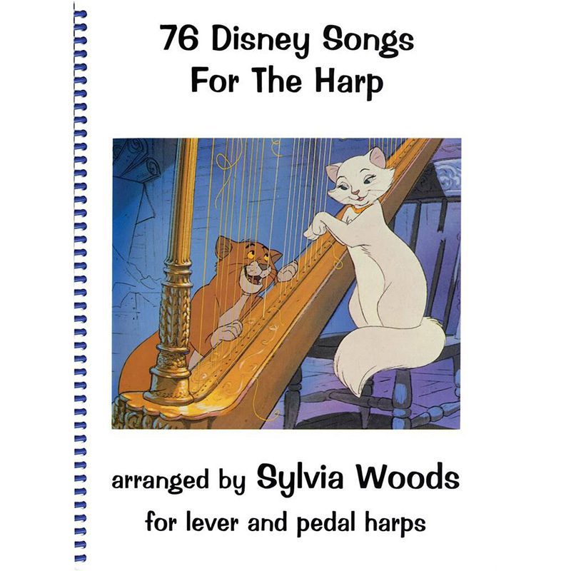 76 Disney Songs For The Harp - Sylvia Woods