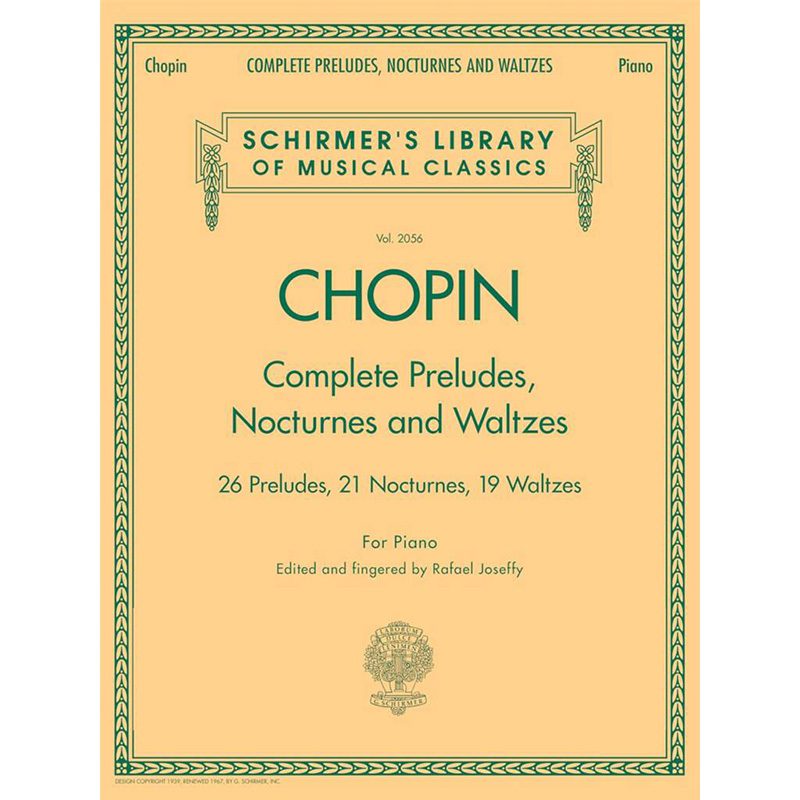 Chopin - Complete Preludes, Nocturnes + Waltzes