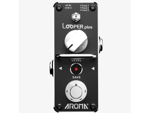 Aroma ALP-3S - Looper Pedal w/3 Channell Recording + USB Interface